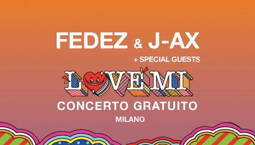 “Love Mi”, il concerto benefico di Fedex e J-Ax