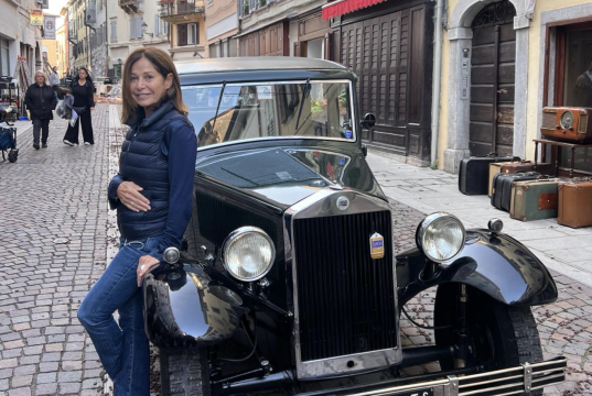Tiziana Aristarco, regista de “La Rosa dell’Istria” Tiziana Aristarco, regista de "La Rosa dell’Istria"